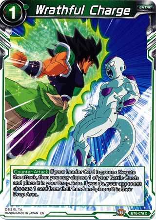 Wrathful Charge (BT6-078) [Destroyer Kings] Parallel Foil
