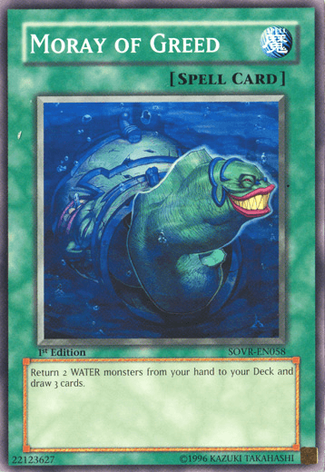 Moray of Greed [SOVR-EN058] Common - Josh's Cards