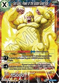 Son Goku, Power of the Golden Great Ape (P-250) [Promotion Cards] Parallel Foil