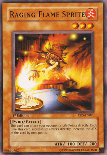 Raging Flame Sprite [RDS-EN020] Common - Josh's Cards