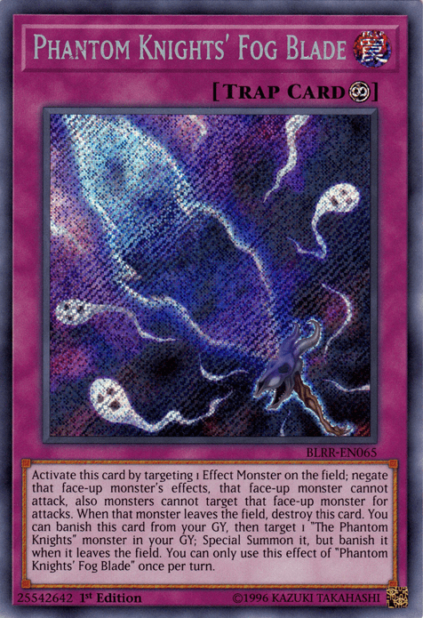 Phantom Knights' Fog Blade [BLRR-EN065] Secret Rare - Josh's Cards