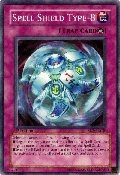 Spell Shield Type-8 [SD3-EN030] Common - Josh's Cards