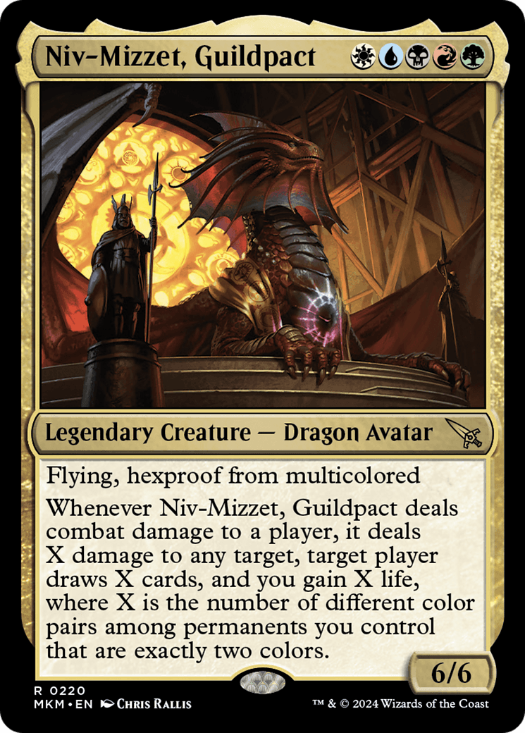 Niv-Mizzet, Guildpact [Murders at Karlov Manor] - Josh's Cards