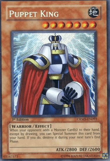 Puppet King [CRMS-EN093] Secret Rare - Josh's Cards