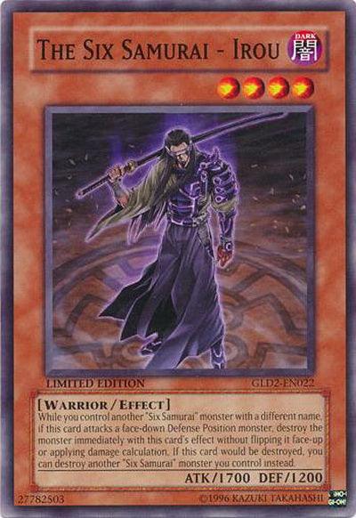 The Six Samurai - Irou [GLD2-EN022] Common - Josh's Cards