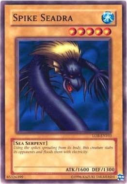 Spike Seadra [LOB-EN103] Common - Josh's Cards