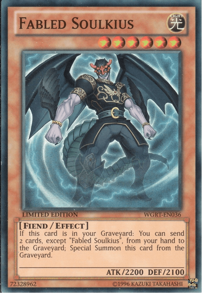 Fabled Soulkius [WGRT-EN036] Super Rare - Josh's Cards