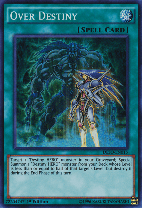 Over Destiny [DESO-EN015] Super Rare - Josh's Cards