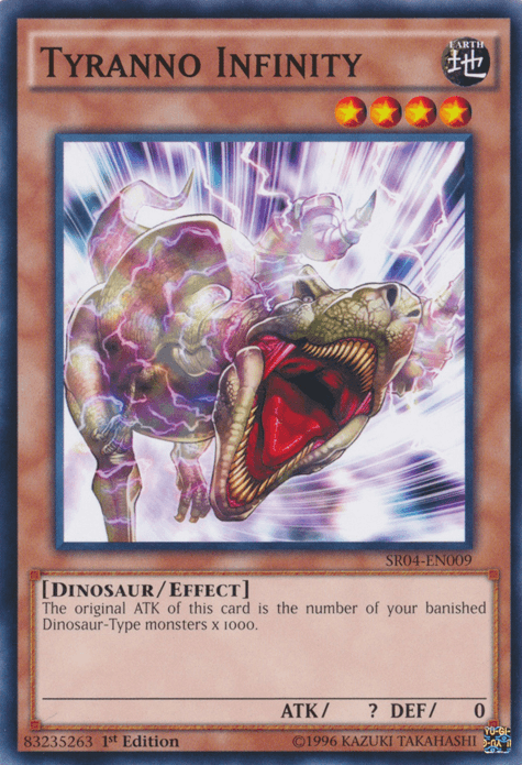 Tyranno Infinity [SR04-EN009] Common - Josh's Cards