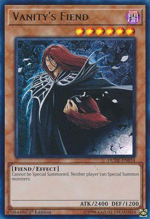 Vanity's Fiend [DUDE-EN034] Ultra Rare - Josh's Cards
