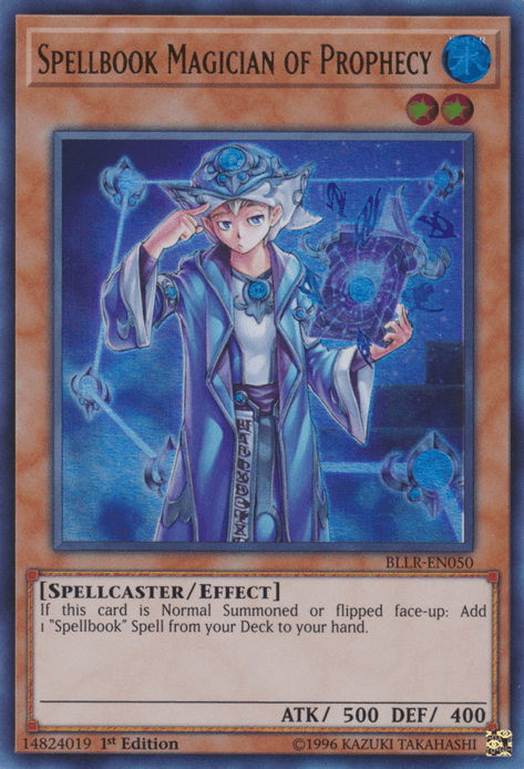 Spellbook Magician of Prophecy [BLLR-EN050] Ultra Rare - Josh's Cards