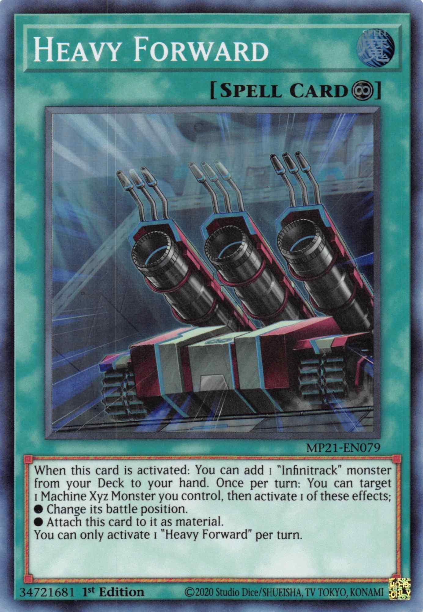 Heavy Forward [MP21-EN079] Super Rare - Josh's Cards