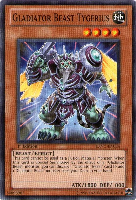 Gladiator Beast Tygerius [EXVC-EN034] Common - Josh's Cards