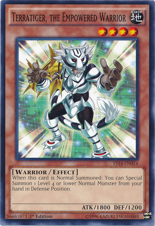 Terratiger, the Empowered Warrior [YS14-EN014] Common - Josh's Cards