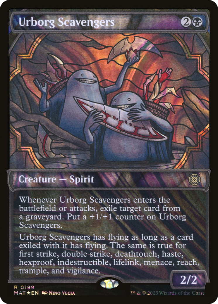 Urborg Scavengers (MAT-199) - March of the Machine: The Aftermath: (Showcase) Foil