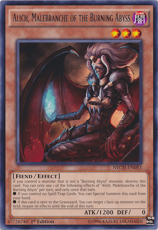Alich, Malebranche of the Burning Abyss [NECH-EN083] Rare - Josh's Cards
