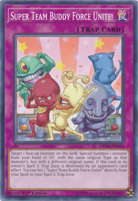 Super Team Buddy Force Unite! [MP19-EN054] Common - Josh's Cards