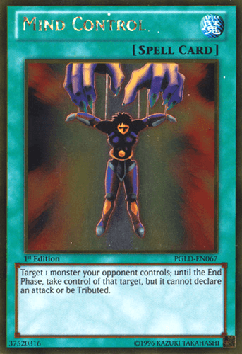 Mind Control [PGLD-EN067] Gold Rare - Josh's Cards
