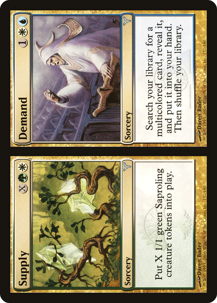 Supply // Demand (DIS-157) - Dissension Foil
