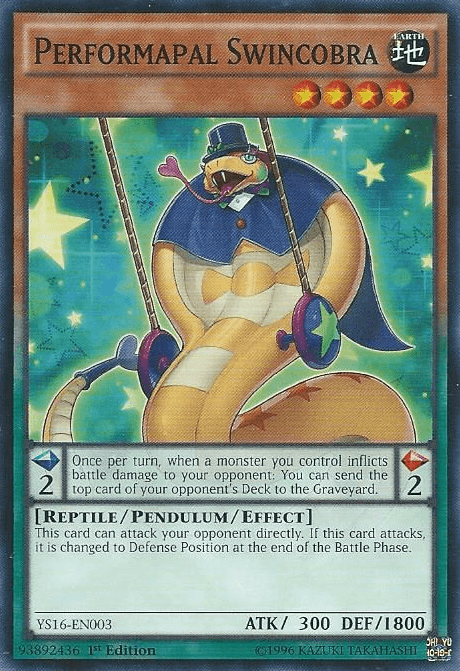 Performapal Swincobra [YS16-EN003] Common - Josh's Cards