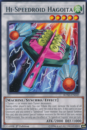 Hi-Speedroid Hagoita [BOSH-EN049] Rare - Josh's Cards