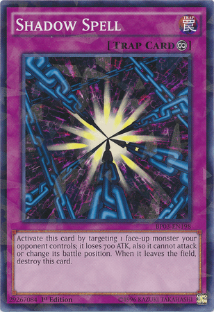 Shadow Spell [BP03-EN198] Shatterfoil Rare - Josh's Cards