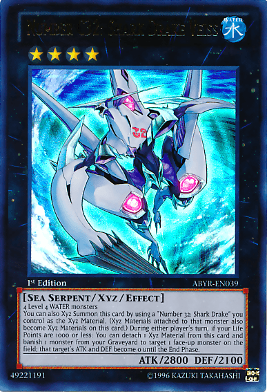 Number C32: Shark Drake Veiss [ABYR-EN039] Ultra Rare - Josh's Cards