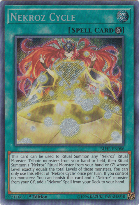 Nekroz Cycle [BLHR-EN086] Secret Rare - Josh's Cards