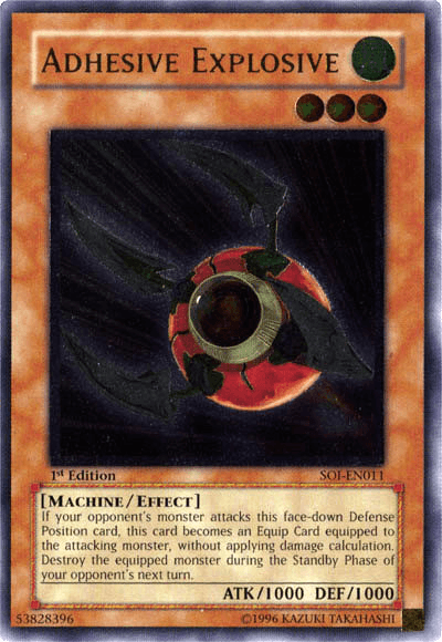 Adhesive Explosive (UTR) [SOI-EN011] Ultimate Rare - Josh's Cards