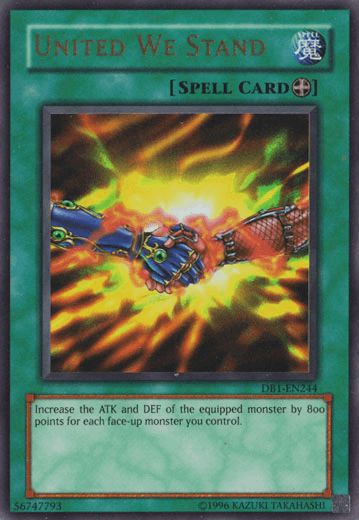 United We Stand [DB1-EN244] Ultra Rare - Josh's Cards