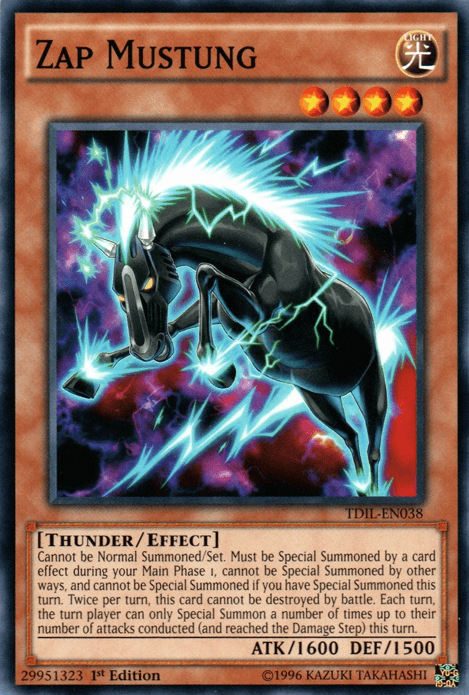 Zap Mustung [TDIL-EN038] Common - Josh's Cards