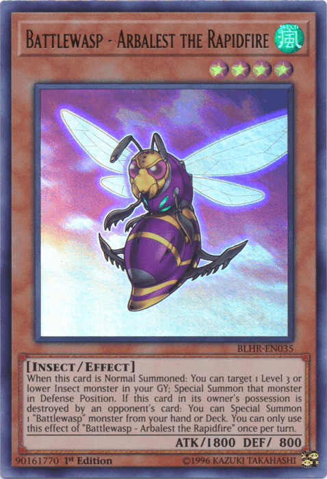 Battlewasp - Arbalest the Rapidfire [BLHR-EN035] Ultra Rare - Josh's Cards
