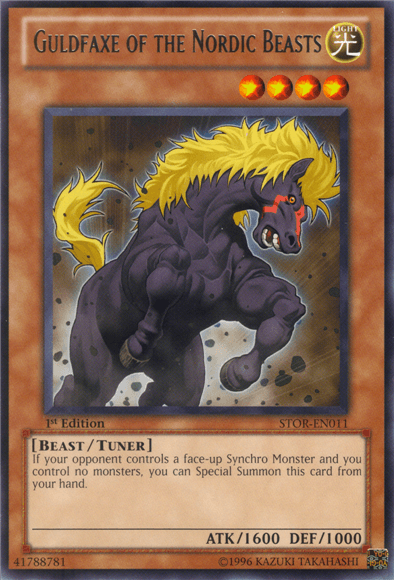 Guldfaxe of the Nordic Beasts [STOR-EN011] Rare - Josh's Cards
