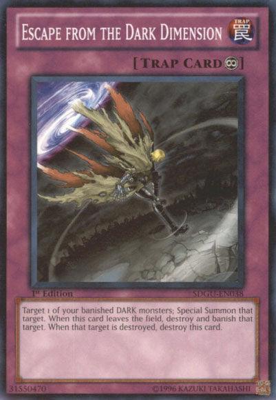 Escape from the Dark Dimension [SDGU-EN038] Common - Josh's Cards