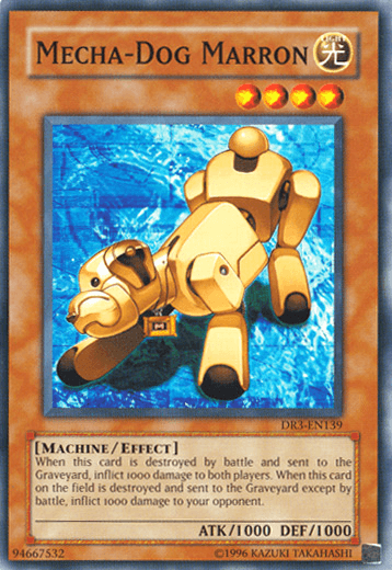 Mecha-Dog Marron [DR3-EN139] Common - Josh's Cards