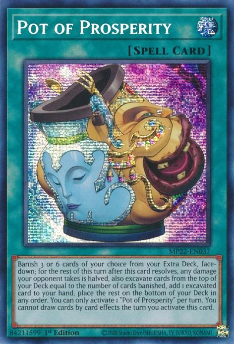 Pot of Prosperity [MP22-EN037] Prismatic Secret Rare - Josh's Cards