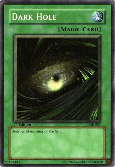 Dark Hole [LOB-052] Super Rare - Josh's Cards