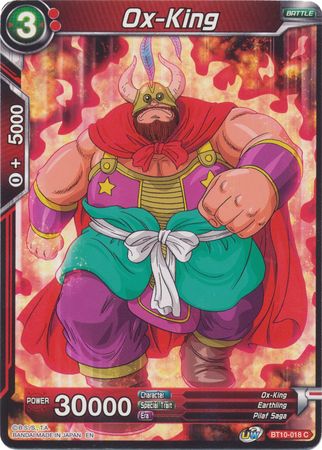 Ox-King (BT10-018) [Rise of the Unison Warrior 2nd Edition] Parallel Foil