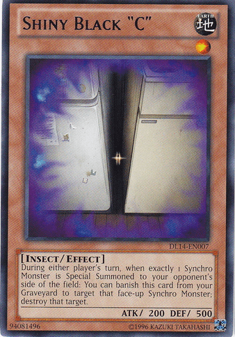 Shiny Black "C" (Blue) [DL14-EN007] Rare - Josh's Cards