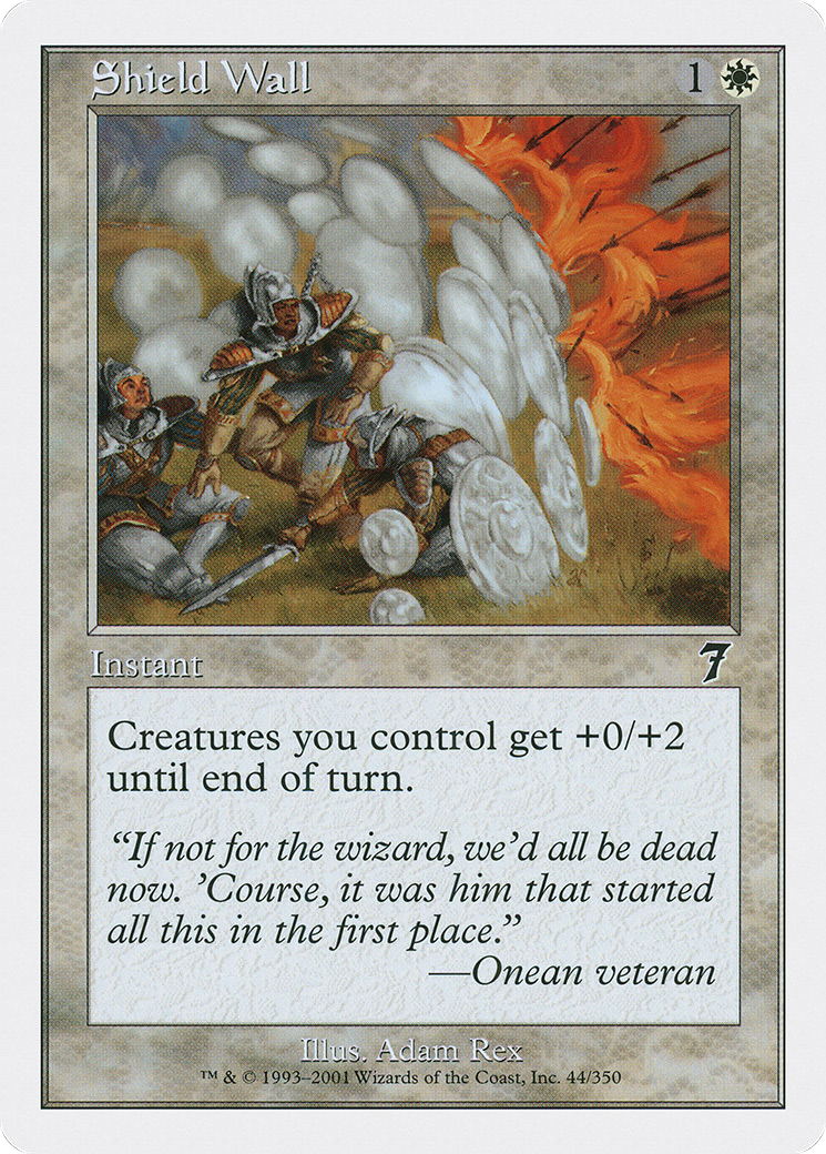 Shield Wall [Seventh Edition] Foil
