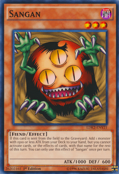 Sangan [LDK2-ENY21] Common - Josh's Cards