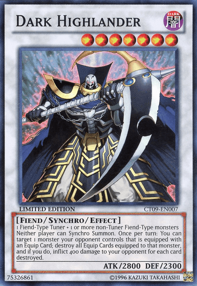 Dark Highlander [CT09-EN007] Super Rare - Josh's Cards