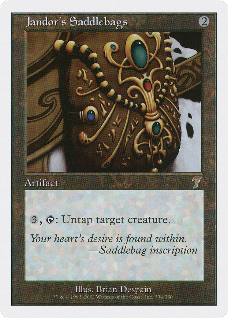 Jandor's Saddlebags [Seventh Edition] Foil