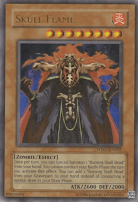 Skull Flame [WB01-EN002] Super Rare - Josh's Cards