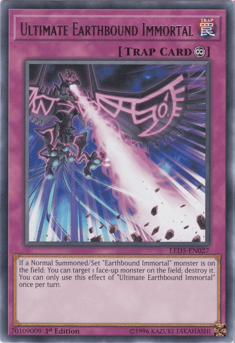 Ultimate Earthbound Immortal [LED5-EN027] Rare - Josh's Cards