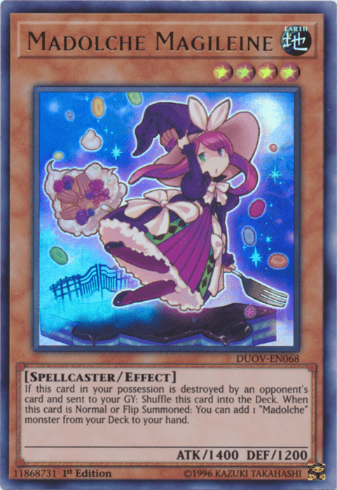 Madolche Magileine [DUOV-EN068] Ultra Rare - Josh's Cards