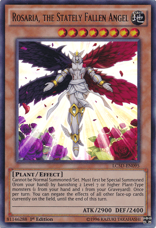 Rosaria, the Stately Fallen Angel [LC5D-EN095] Ultra Rare - Josh's Cards