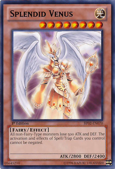Splendid Venus [BP02-EN070] Rare - Josh's Cards