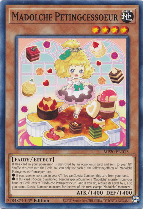 Madolche Petingcessoeur [MP20-EN013] Common - Josh's Cards