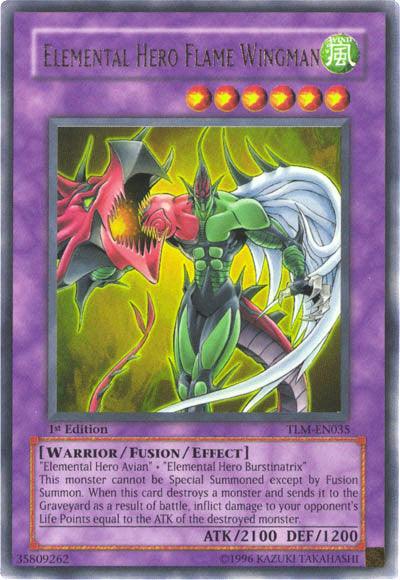 Elemental Hero Flame Wingman [TLM-EN035] Ultra Rare - Josh's Cards
